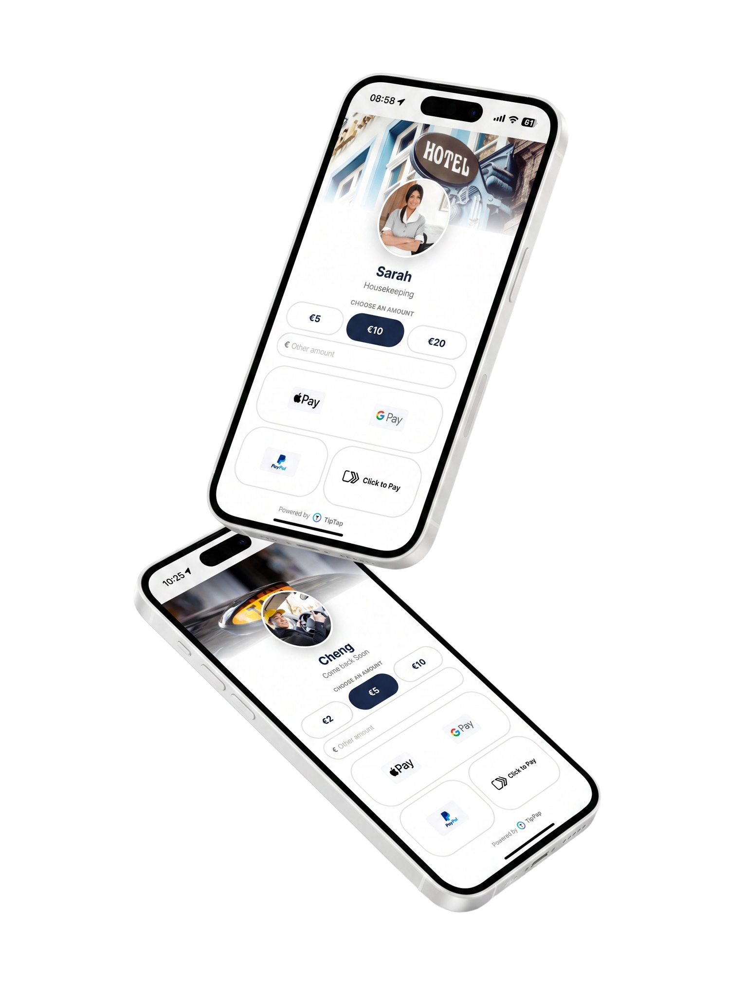 TipTap iPhone hero